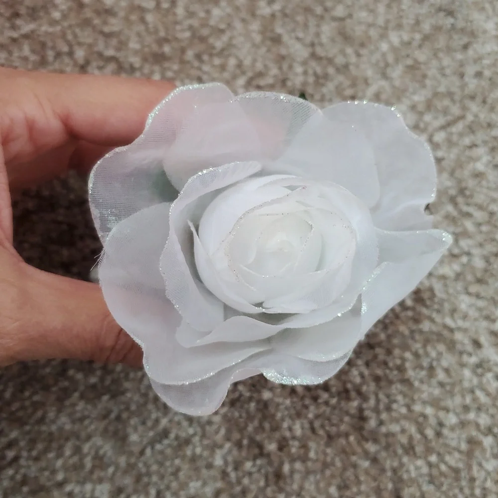3 Flower Hair Pieces